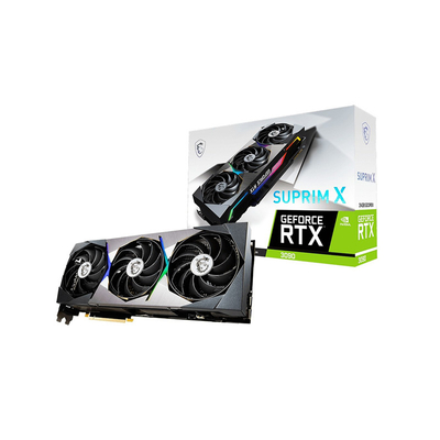 Видеокарта MSI NVIDIA GeForce RTX 3090 SUPRIM 24G с поддержкой OverClock 24GB GDDR6X для игры