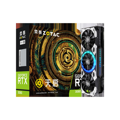 Видеокарта 10GB 320bit ZOTAC GeForce RTX3080 для игры и деятельности